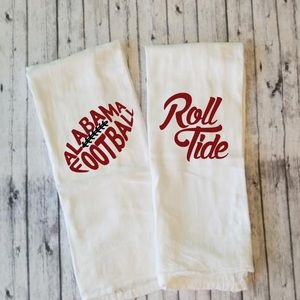 🏈Alabama Football Flour Sack towels 🏈